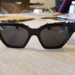 Valentino Rock Stud Cat-eye Sunglasses